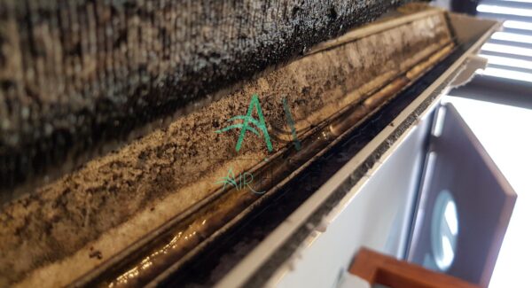 新北市英速魔法學院-乾華校區 / 學校冷氣清洗 分離式冷氣排水盤